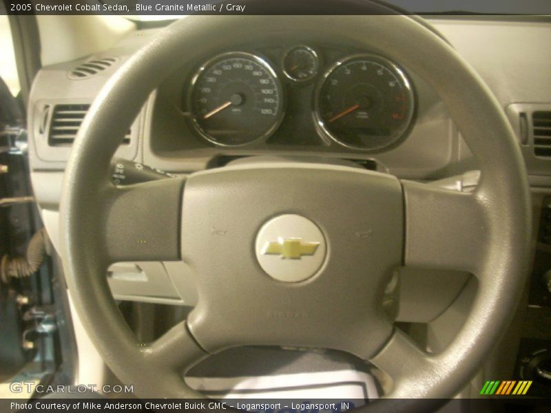 Blue Granite Metallic / Gray 2005 Chevrolet Cobalt Sedan