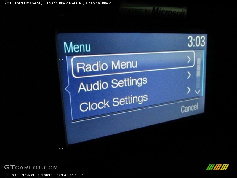 Tuxedo Black Metallic / Charcoal Black 2015 Ford Escape SE