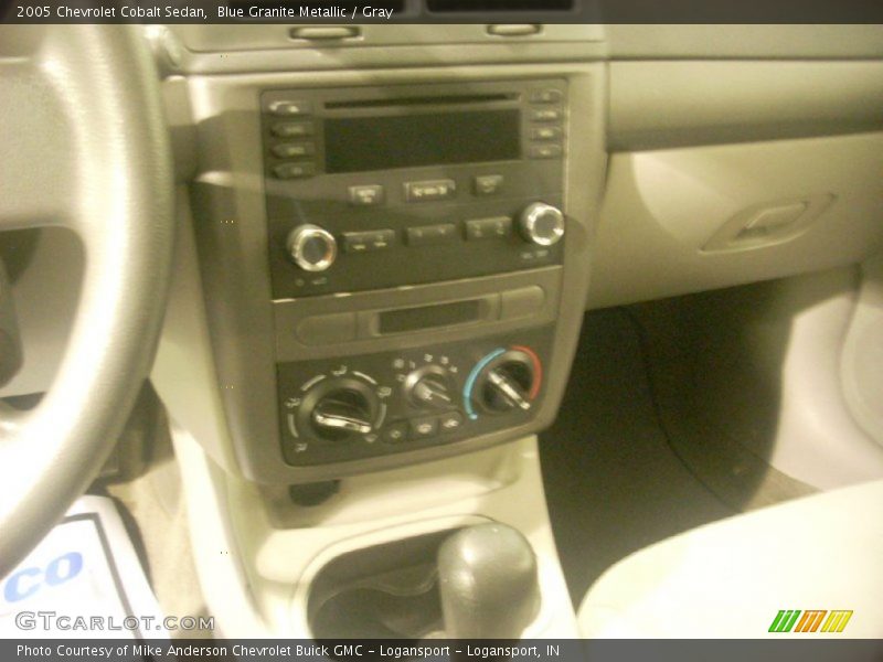 Blue Granite Metallic / Gray 2005 Chevrolet Cobalt Sedan