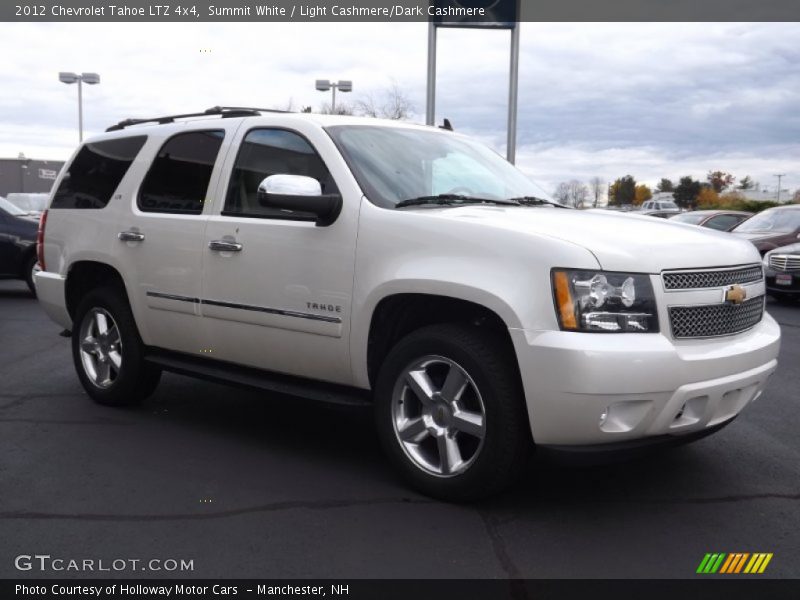 Summit White / Light Cashmere/Dark Cashmere 2012 Chevrolet Tahoe LTZ 4x4