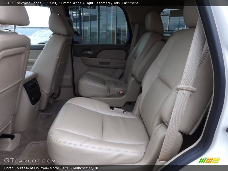 Summit White / Light Cashmere/Dark Cashmere 2012 Chevrolet Tahoe LTZ 4x4