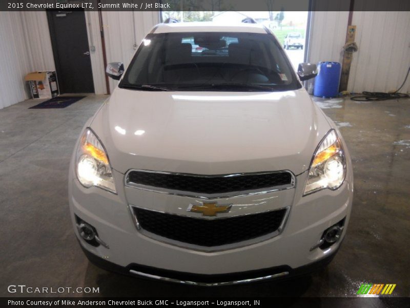 Summit White / Jet Black 2015 Chevrolet Equinox LTZ