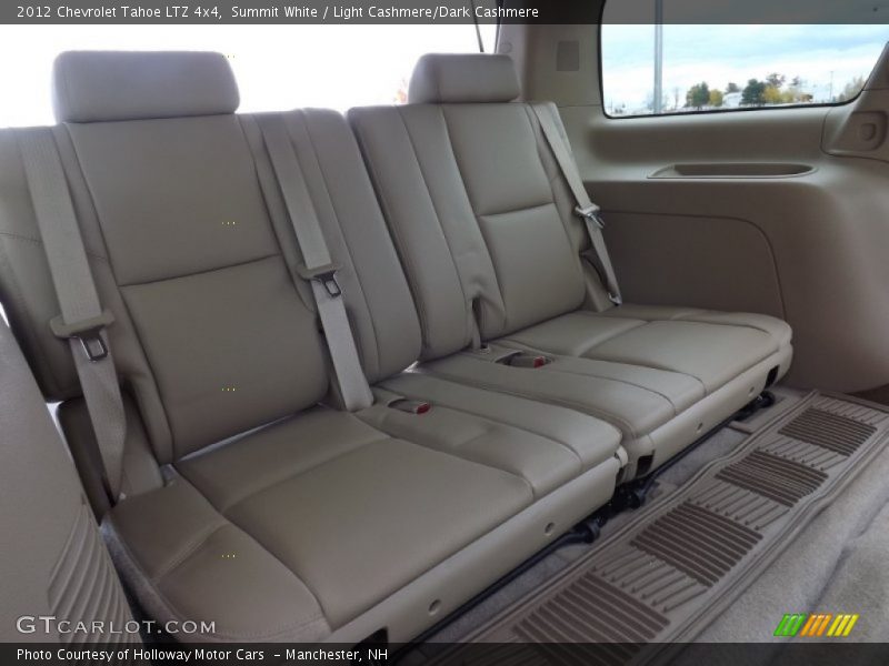Summit White / Light Cashmere/Dark Cashmere 2012 Chevrolet Tahoe LTZ 4x4