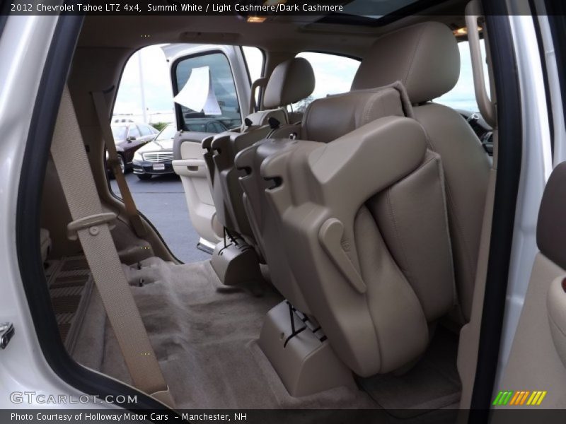 Summit White / Light Cashmere/Dark Cashmere 2012 Chevrolet Tahoe LTZ 4x4
