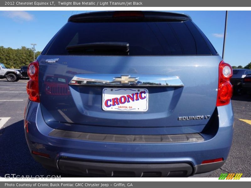 Twilight Blue Metallic / Light Titanium/Jet Black 2012 Chevrolet Equinox LT