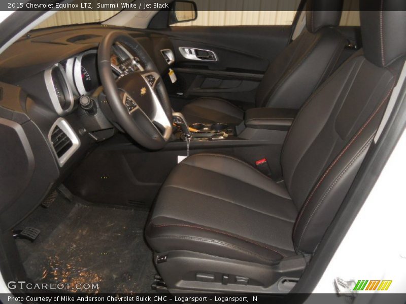 Summit White / Jet Black 2015 Chevrolet Equinox LTZ