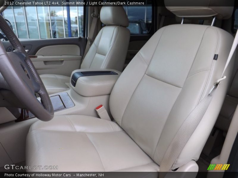 Summit White / Light Cashmere/Dark Cashmere 2012 Chevrolet Tahoe LTZ 4x4