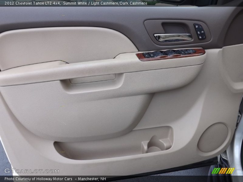 Summit White / Light Cashmere/Dark Cashmere 2012 Chevrolet Tahoe LTZ 4x4