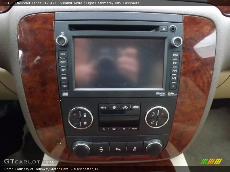 Summit White / Light Cashmere/Dark Cashmere 2012 Chevrolet Tahoe LTZ 4x4