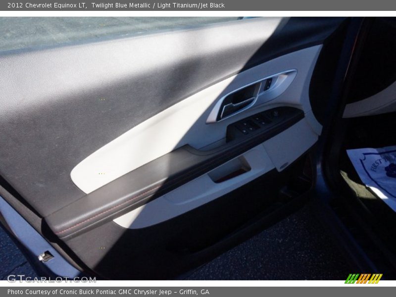 Twilight Blue Metallic / Light Titanium/Jet Black 2012 Chevrolet Equinox LT
