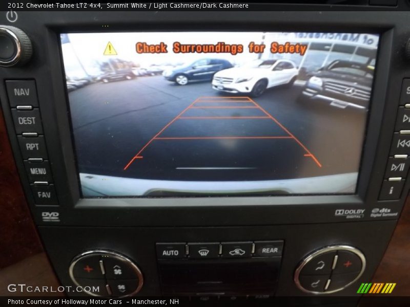 Summit White / Light Cashmere/Dark Cashmere 2012 Chevrolet Tahoe LTZ 4x4