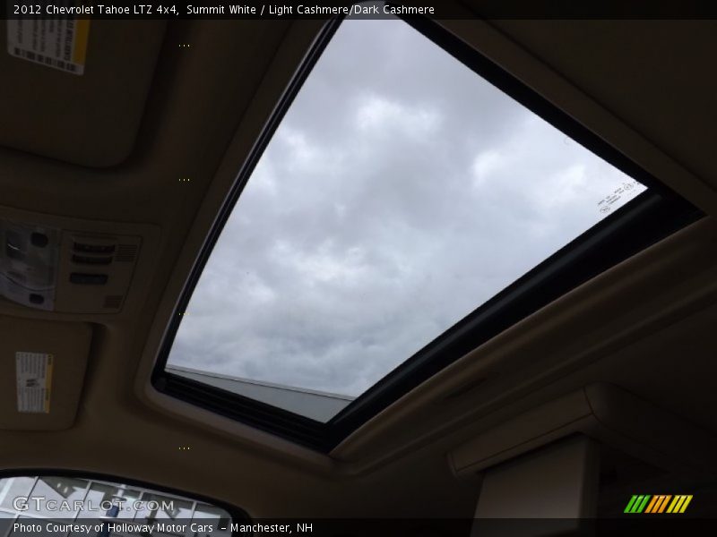 Summit White / Light Cashmere/Dark Cashmere 2012 Chevrolet Tahoe LTZ 4x4