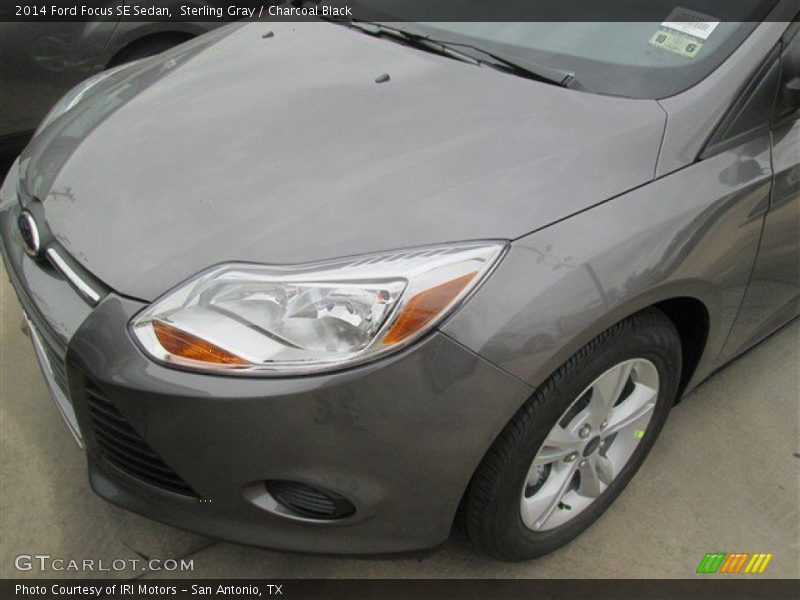Sterling Gray / Charcoal Black 2014 Ford Focus SE Sedan