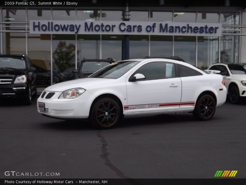 Summit White / Ebony 2009 Pontiac G5