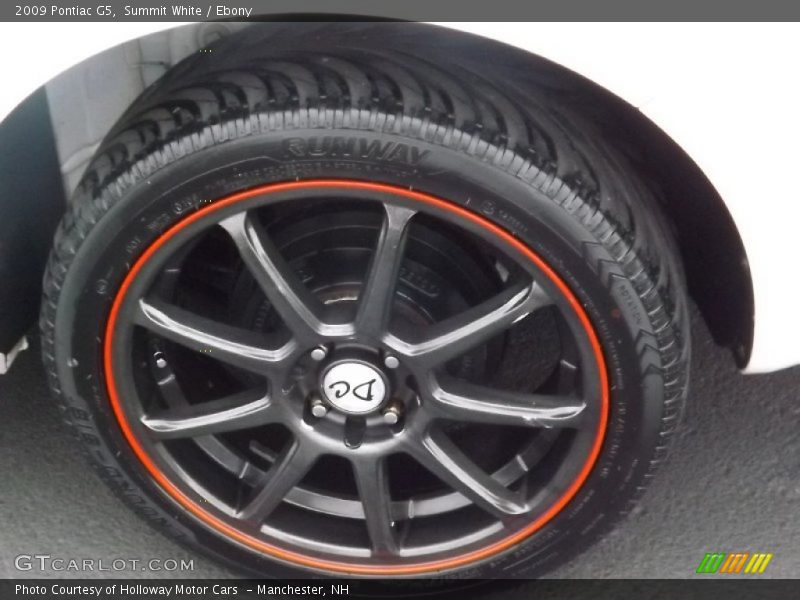 Summit White / Ebony 2009 Pontiac G5