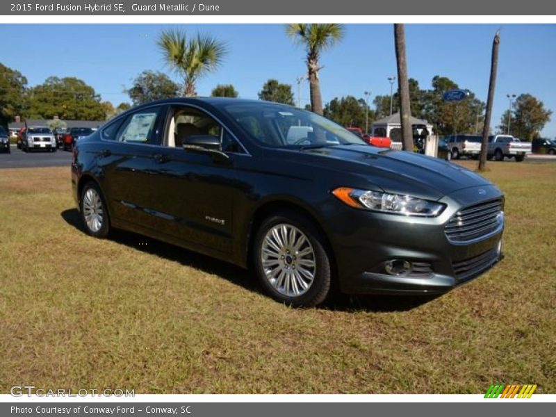 Guard Metallic / Dune 2015 Ford Fusion Hybrid SE