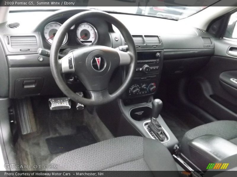 Summit White / Ebony 2009 Pontiac G5