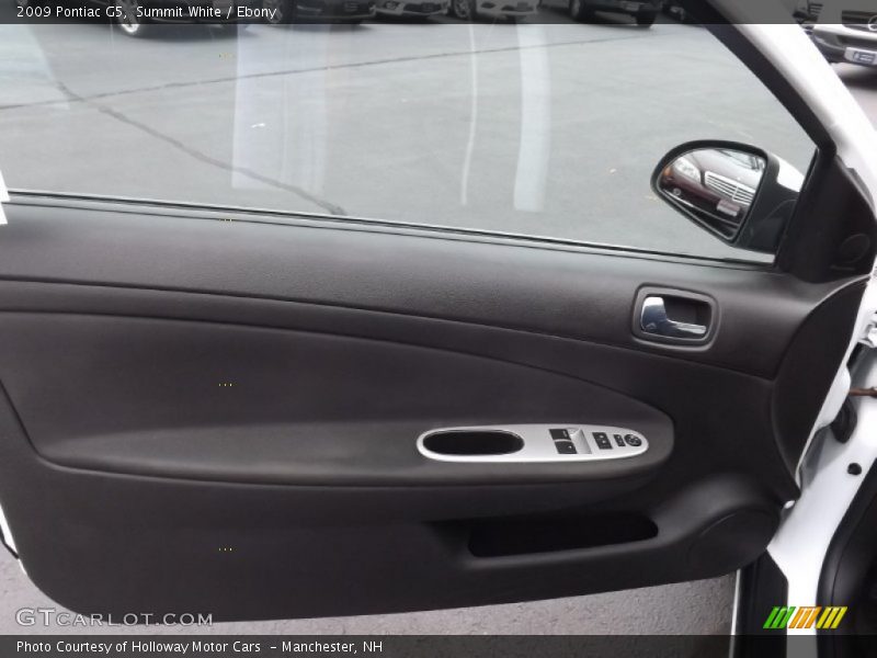 Summit White / Ebony 2009 Pontiac G5