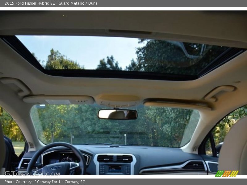 Guard Metallic / Dune 2015 Ford Fusion Hybrid SE