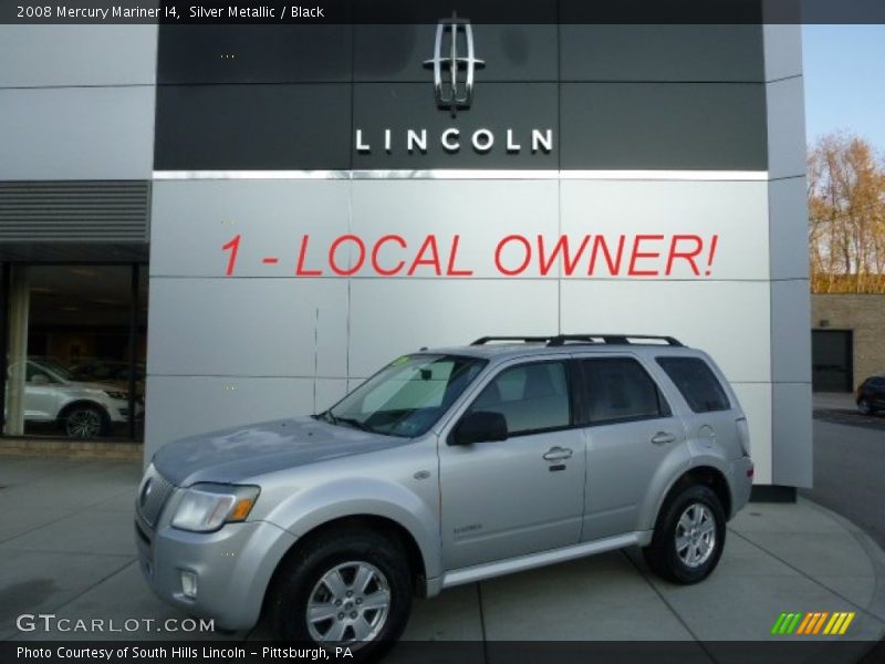 Silver Metallic / Black 2008 Mercury Mariner I4