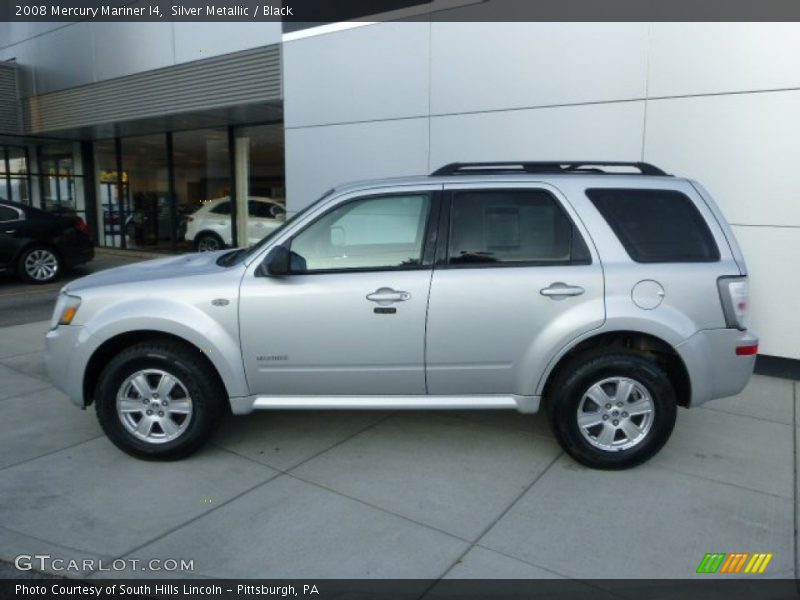Silver Metallic / Black 2008 Mercury Mariner I4