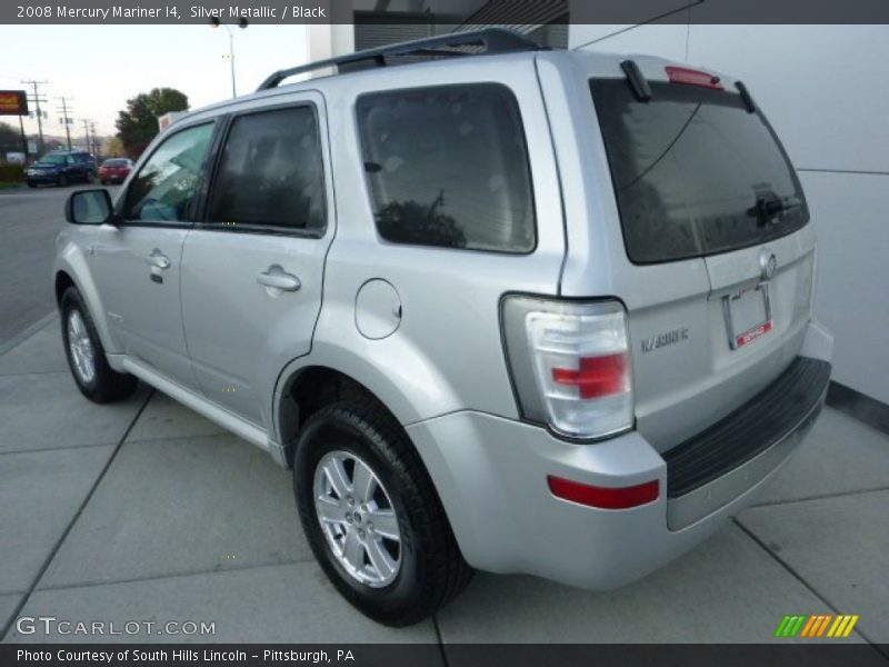 Silver Metallic / Black 2008 Mercury Mariner I4