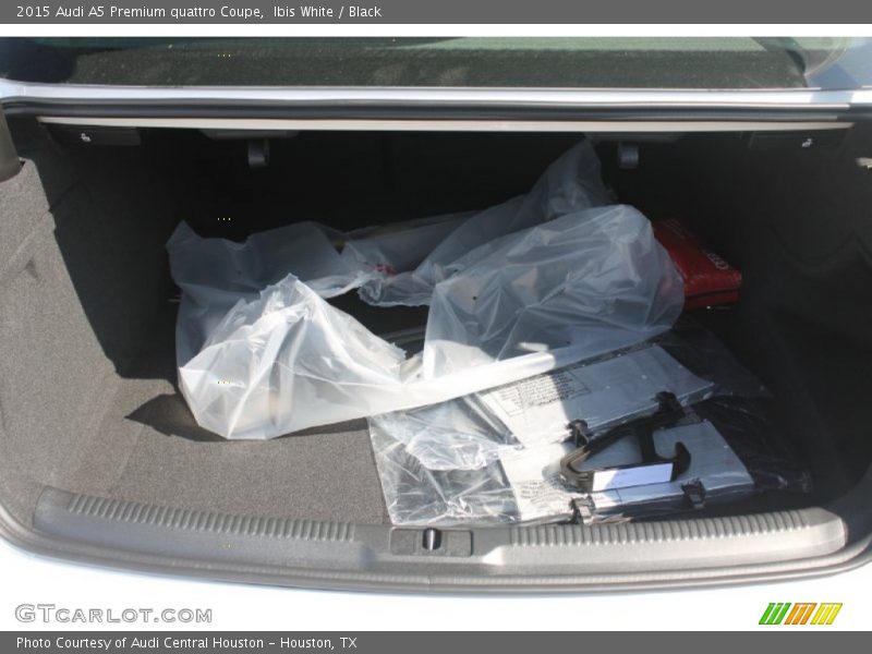 Ibis White / Black 2015 Audi A5 Premium quattro Coupe