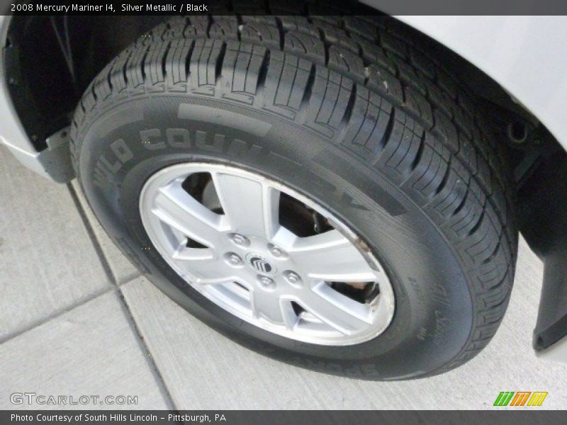 Silver Metallic / Black 2008 Mercury Mariner I4