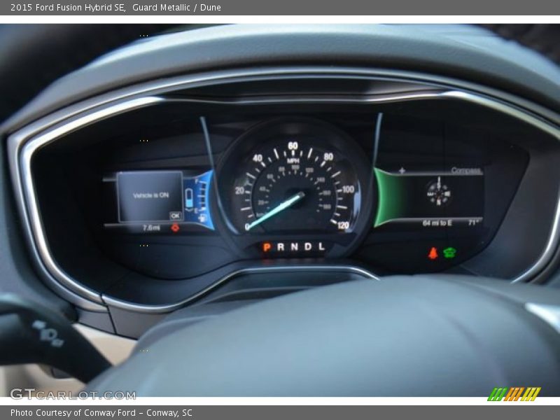 Guard Metallic / Dune 2015 Ford Fusion Hybrid SE