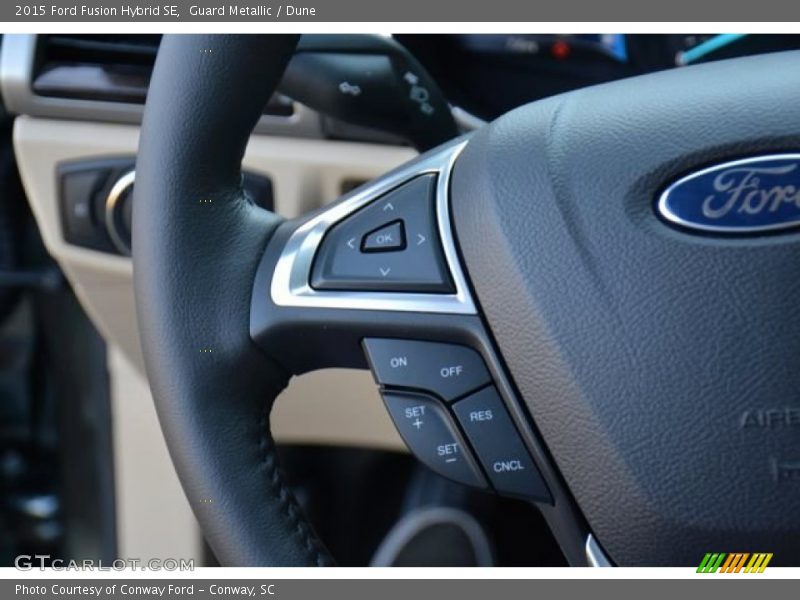 Guard Metallic / Dune 2015 Ford Fusion Hybrid SE