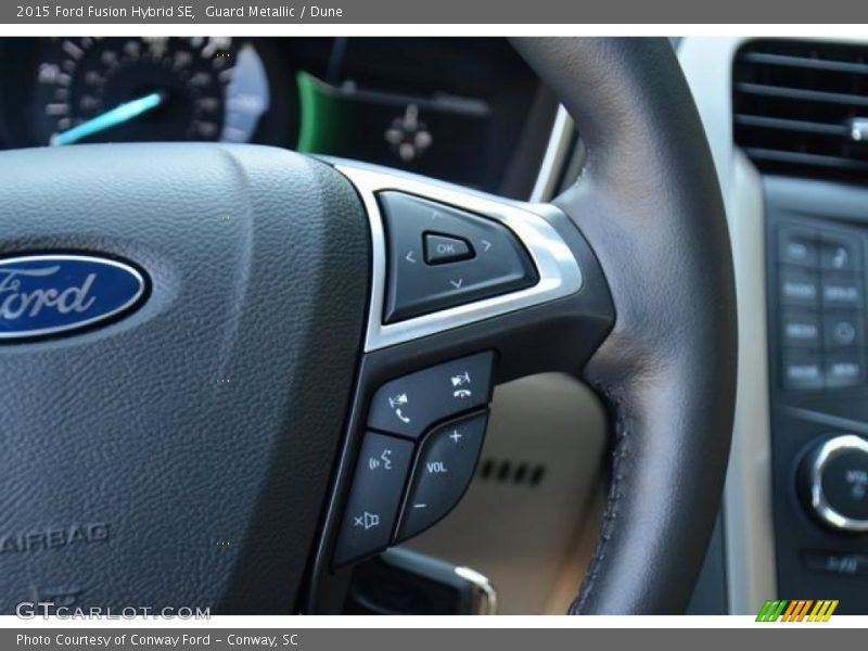 Guard Metallic / Dune 2015 Ford Fusion Hybrid SE