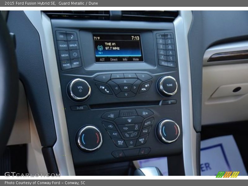 Guard Metallic / Dune 2015 Ford Fusion Hybrid SE