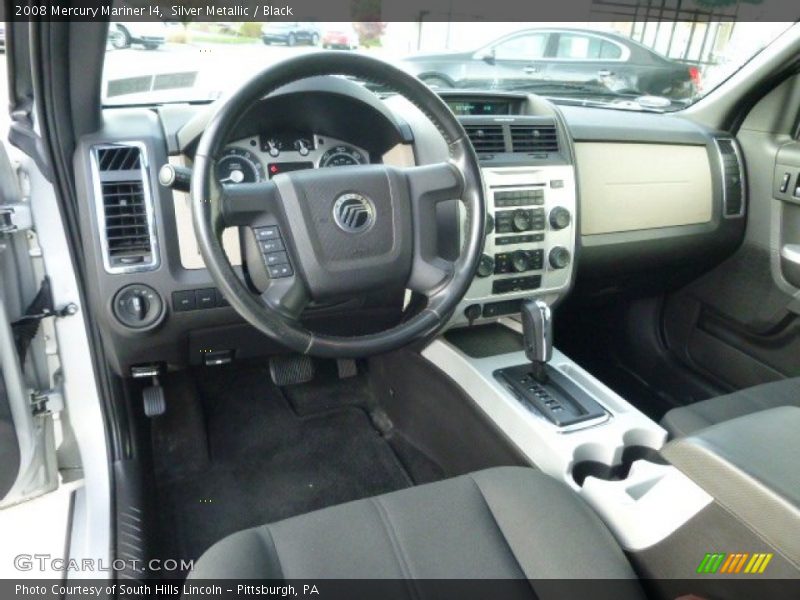 Silver Metallic / Black 2008 Mercury Mariner I4