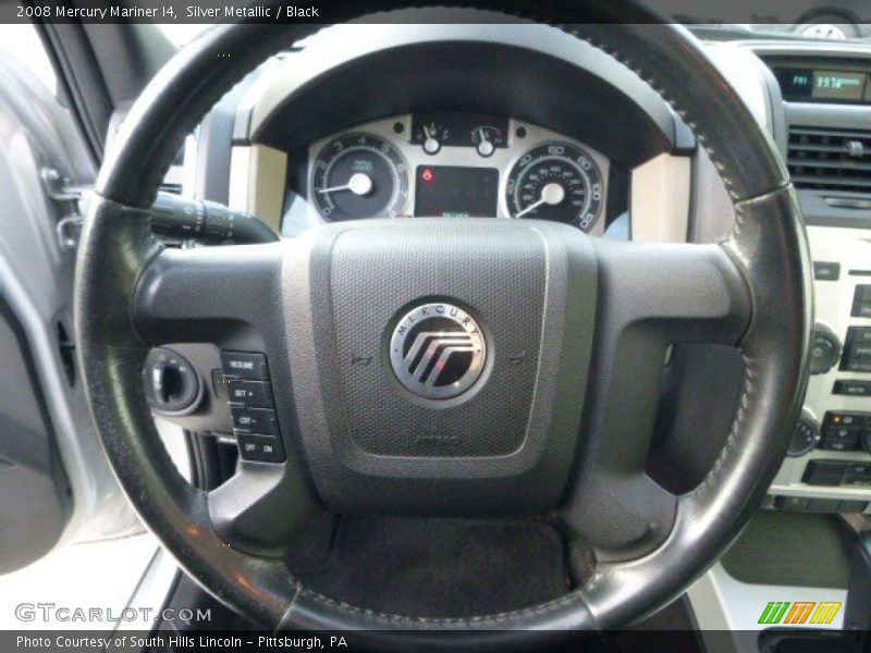 Silver Metallic / Black 2008 Mercury Mariner I4