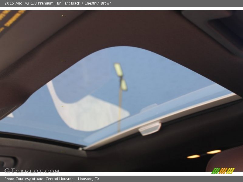 Brilliant Black / Chestnut Brown 2015 Audi A3 1.8 Premium