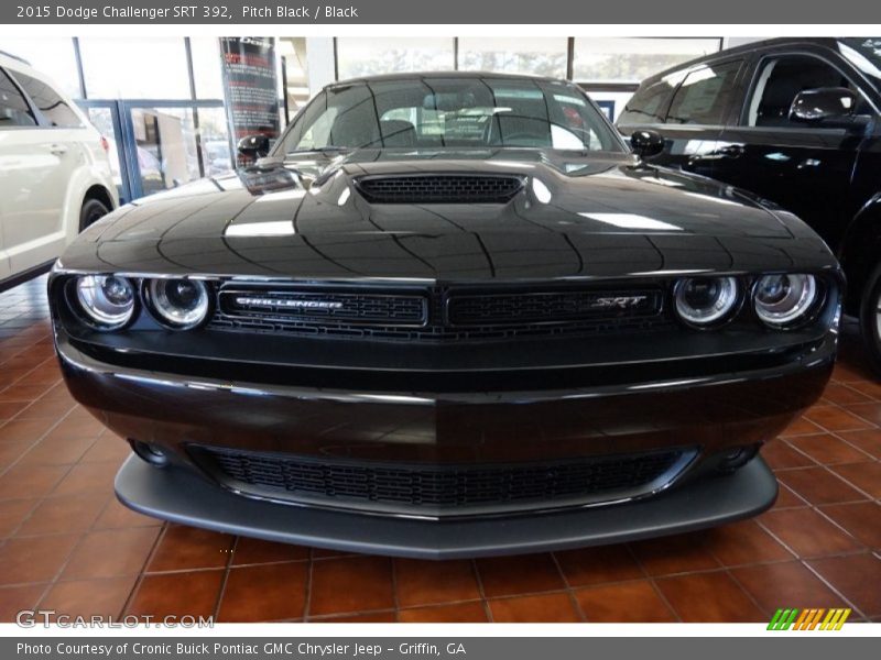 Pitch Black / Black 2015 Dodge Challenger SRT 392
