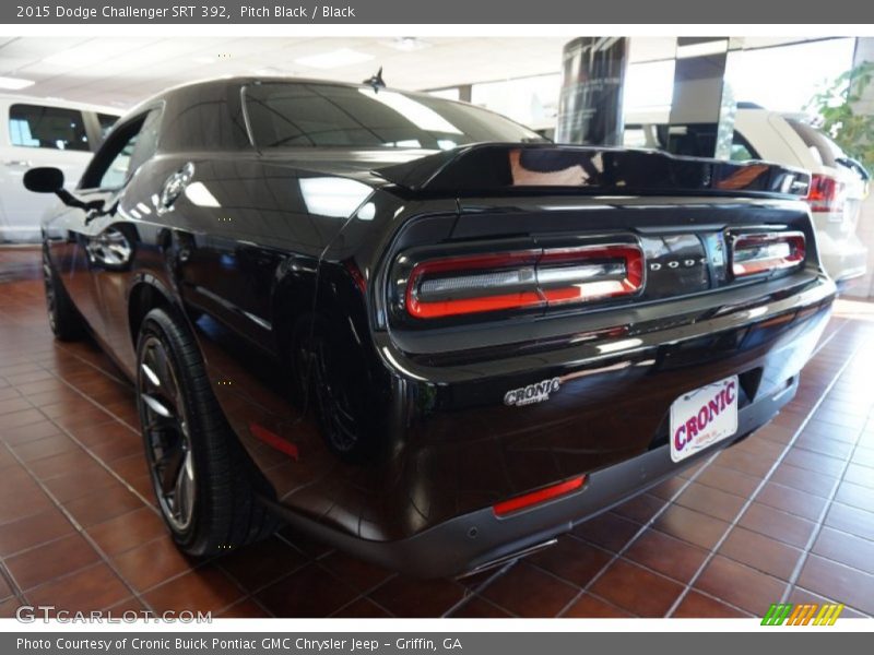 Pitch Black / Black 2015 Dodge Challenger SRT 392