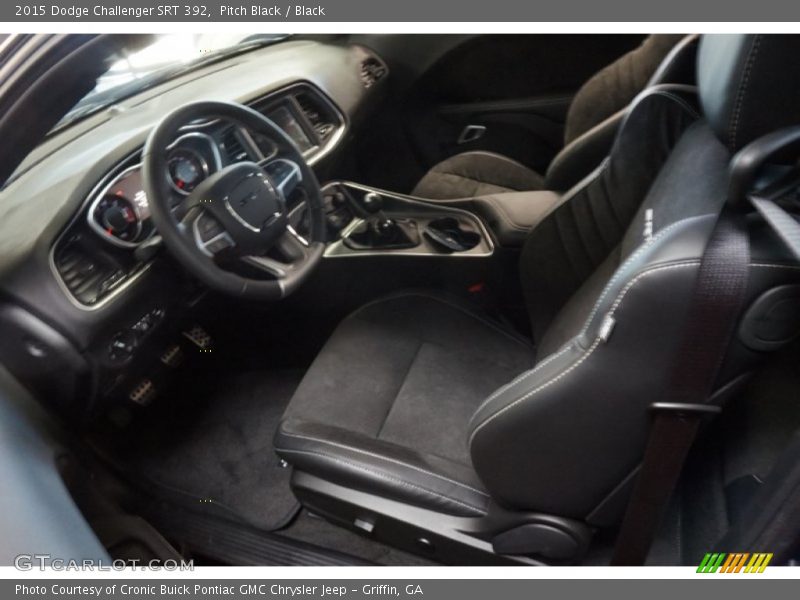Pitch Black / Black 2015 Dodge Challenger SRT 392