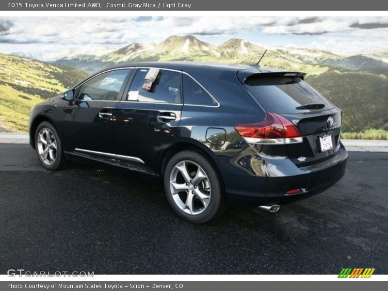 Cosmic Gray Mica / Light Gray 2015 Toyota Venza Limited AWD