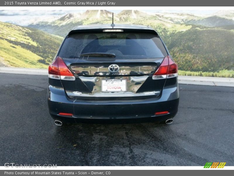 Cosmic Gray Mica / Light Gray 2015 Toyota Venza Limited AWD