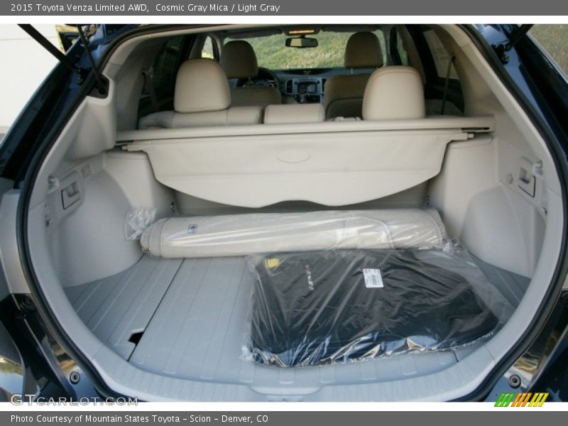 Cosmic Gray Mica / Light Gray 2015 Toyota Venza Limited AWD