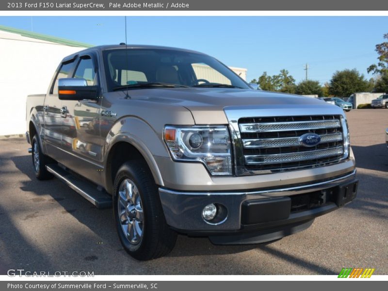 Pale Adobe Metallic / Adobe 2013 Ford F150 Lariat SuperCrew