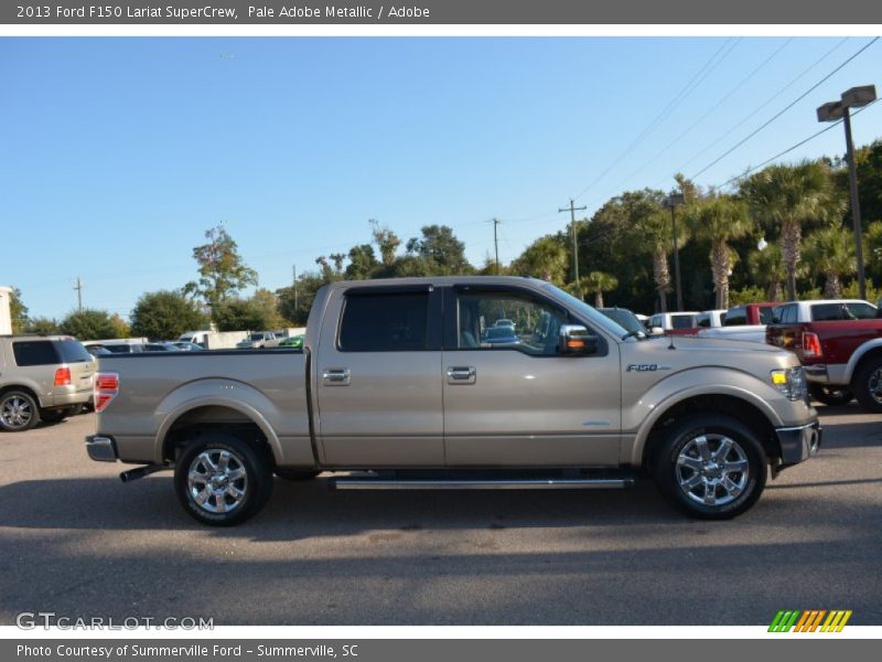 Pale Adobe Metallic / Adobe 2013 Ford F150 Lariat SuperCrew