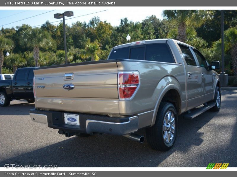 Pale Adobe Metallic / Adobe 2013 Ford F150 Lariat SuperCrew