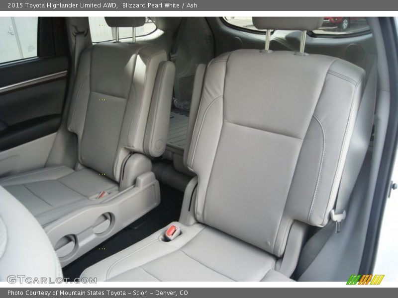 Blizzard Pearl White / Ash 2015 Toyota Highlander Limited AWD