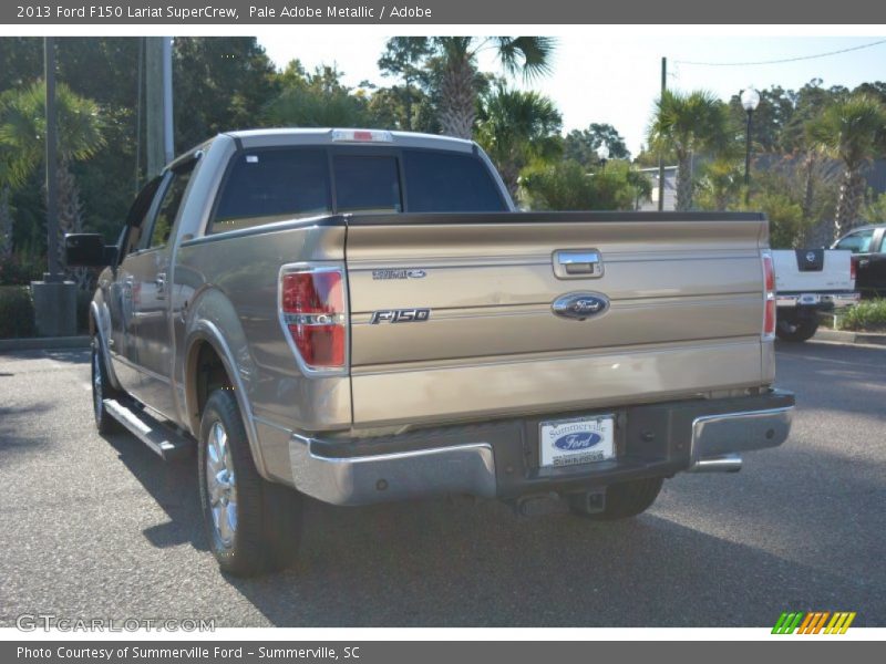 Pale Adobe Metallic / Adobe 2013 Ford F150 Lariat SuperCrew