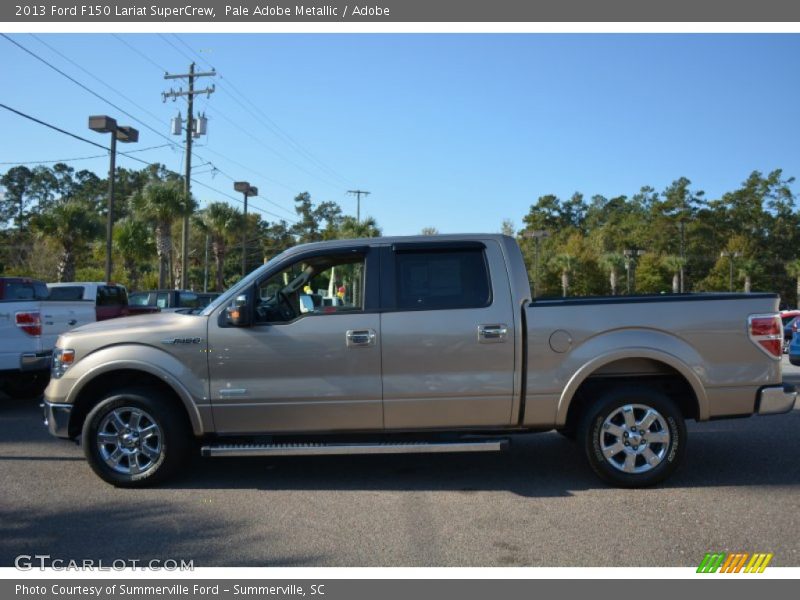 Pale Adobe Metallic / Adobe 2013 Ford F150 Lariat SuperCrew