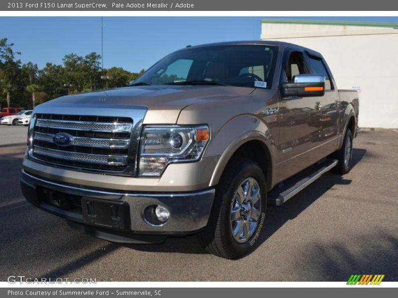 Pale Adobe Metallic / Adobe 2013 Ford F150 Lariat SuperCrew