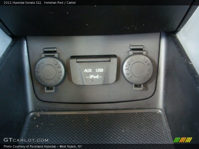 Venetian Red / Camel 2011 Hyundai Sonata GLS