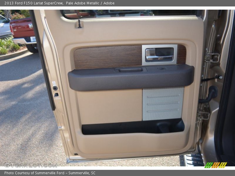 Pale Adobe Metallic / Adobe 2013 Ford F150 Lariat SuperCrew